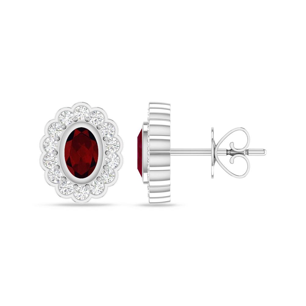 White Gold - Garnet